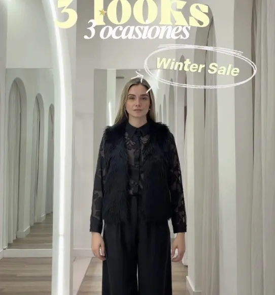 Portada de reel de Julieta Carloni con 3 looks para 3 ocasiones