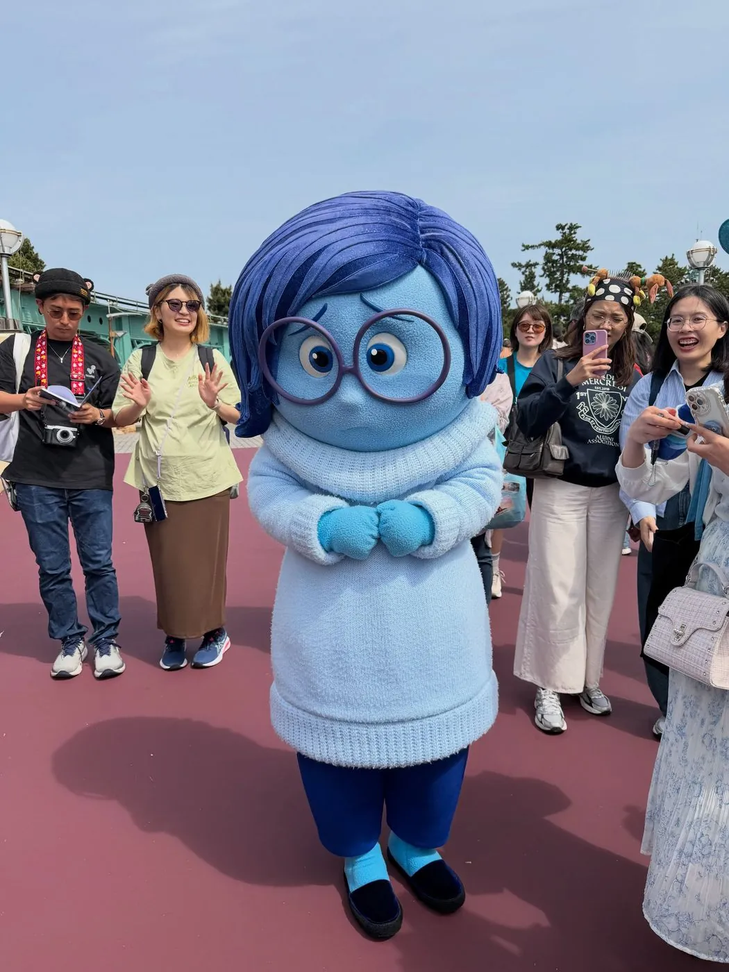 Tristeza, de Intensamente, en Disney