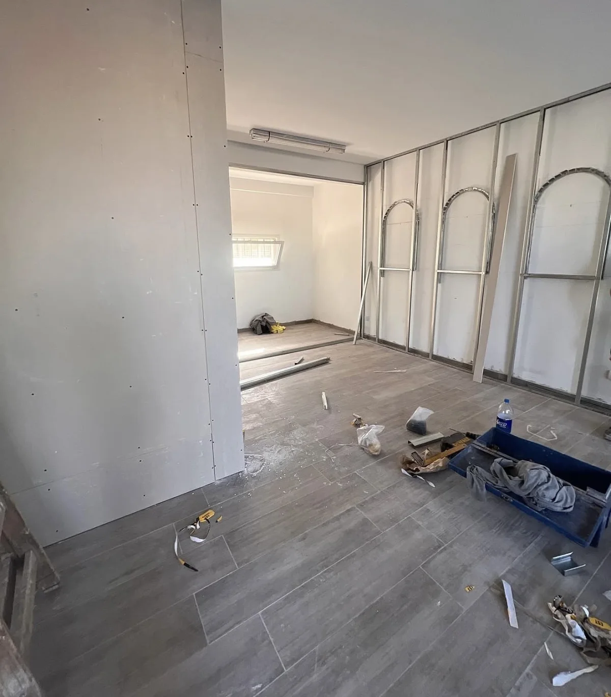 Cali — el local en obra