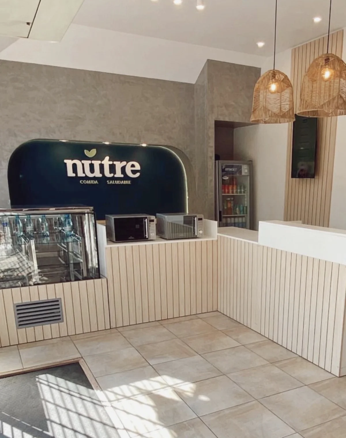 Local Nutre — el local terminado