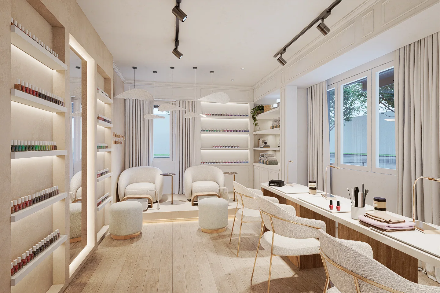 Roxy Wifcher — Sala de manicura