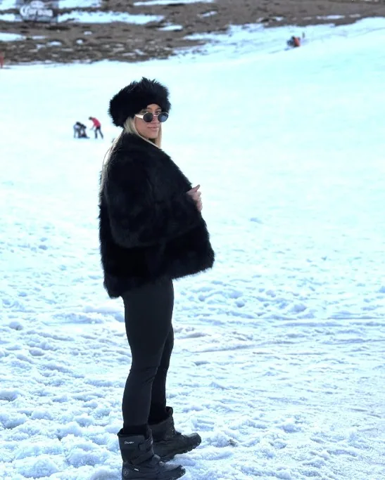 Marti en la nieve